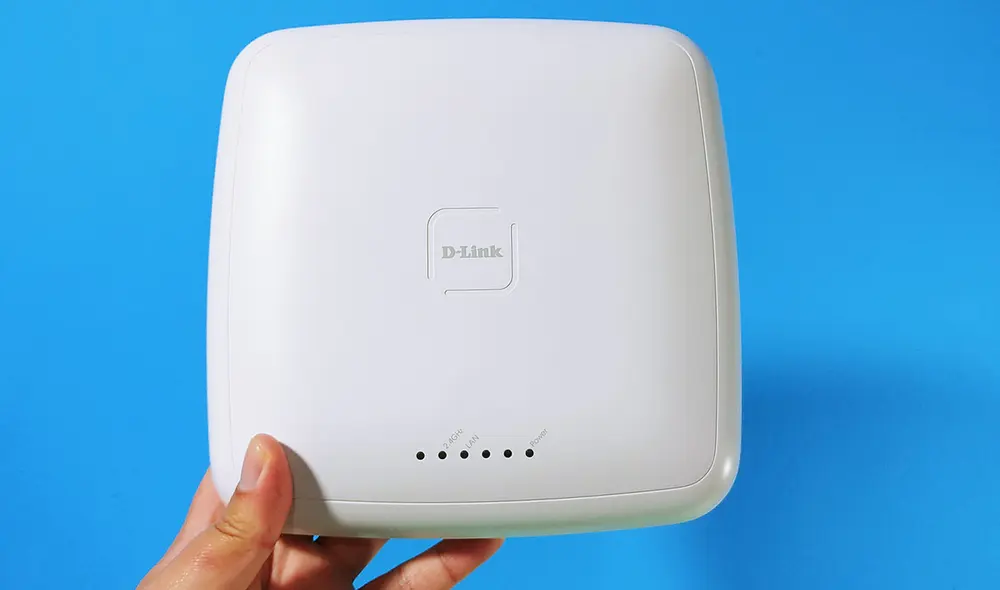 El firmware de este D-Link DAP-2610 tiene una gran cantidad de opciones de configuración. Foto: Edson Henriquez