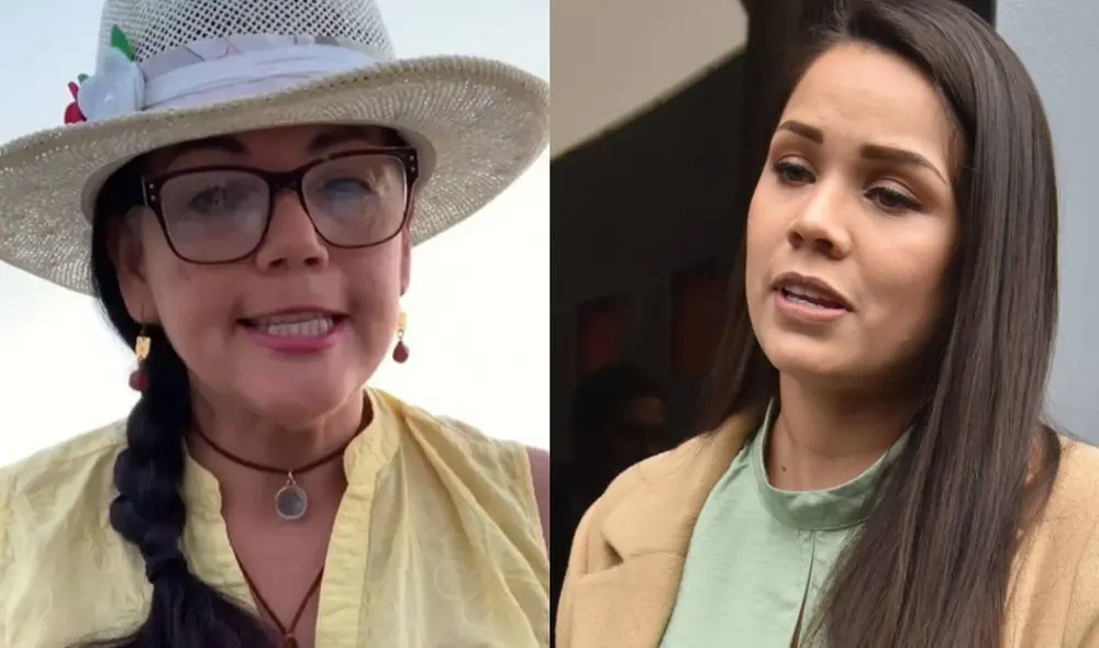 Andrea San Martín continúa enfrentada con la familia de Juan Víctor Sánchez por su menor hija. Foto: composición Instagram/ El Popular Andrea San Martín continúa enfrentada con la familia de Juan Víctor Sánchez por su menor hija. Foto: composición Instagram/ El Popular