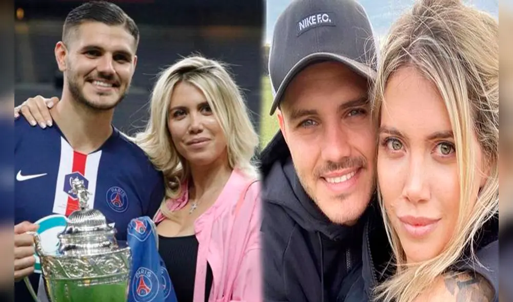 Wanda Nara y Mauro Icardi llevaban ocho años de relación. Foto: Twitter / Instagram