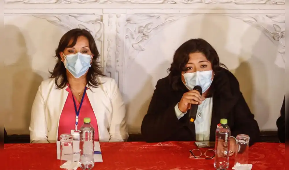 Dina Boluarte lidera el Ministerio de Desarrollo e Inclusión Social y Betssy Chávez el Ministerio de Trabajo. Foto: Antonio Melgarejo / LR Dina Boluarte lidera el Ministerio de Desarrollo e Inclusión Social y Betssy Chávez el Ministerio de Trabajo. Foto: Antonio Melgarejo / LR