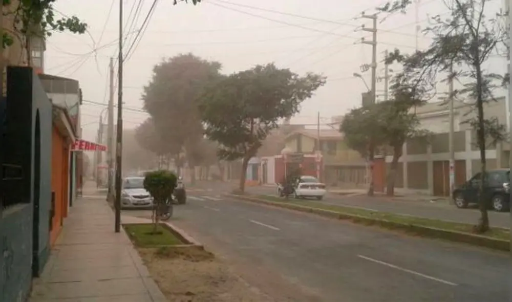Ráfagas de viento ocasionarán levantamiento de polvo y arena en la costa. Foto: Andina