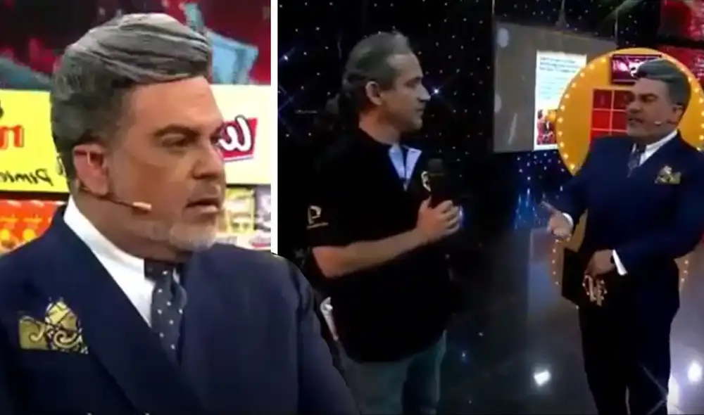 Andrés Hurtado despidió al productor de su programa en vivo el sábado 9 de octubre. Foto: captura Porque hoy es sábado con Andrés / Panamericana TV