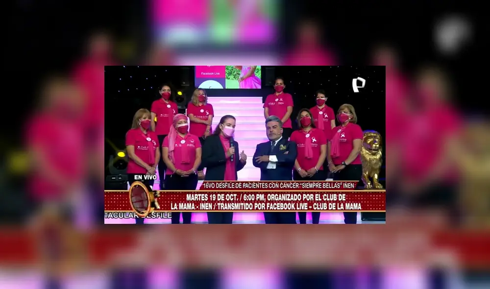 Andrés Hurtado cree que más programas de TV deberían fomentar la prevención del cáncer de seno. Foto: captura Panamericana