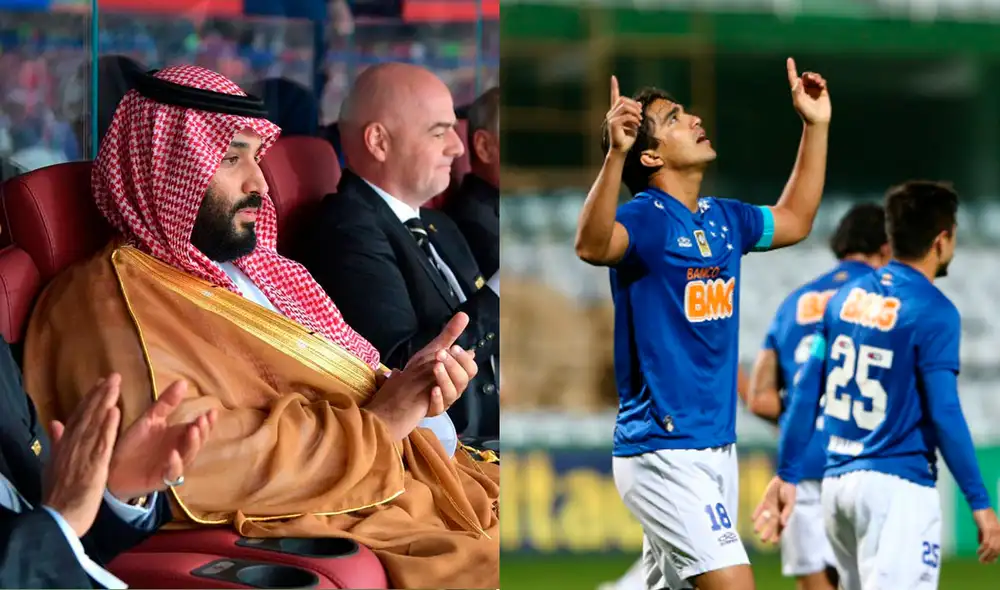 Mohammed Bin Salman podría comprar nuevos equipos en Sudamérica. Foto: Cruzeiro Mohammed Bin Salman podría comprar nuevos equipos en Sudamérica. Foto: Cruzeiro