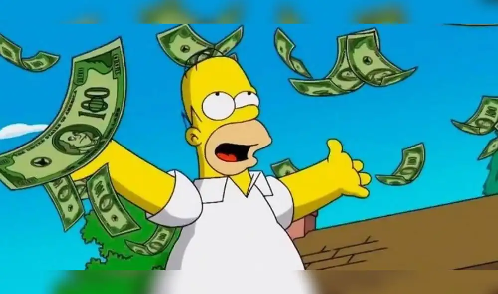 Gana casi 7.000 dólares por ver The Simpsons. Foto: Star Plus