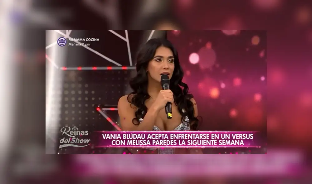 Vania Bludau peleará su cupo en el programa con la conductora Melissa Paredes. Foto: captura América TV Vania Bludau peleará su cupo en el programa con la conductora Melissa Paredes. Foto: captura América TV