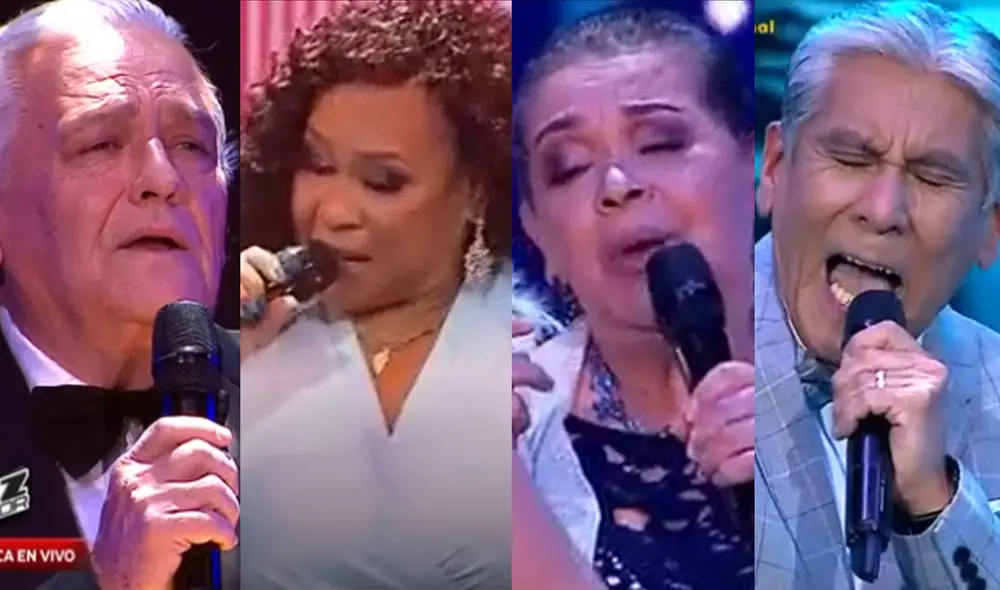 Semifinal de La voz Senior Perú. Foto: captura La voz senior / Latina Semifinal de La voz Senior Perú. Foto: captura La voz senior / Latina