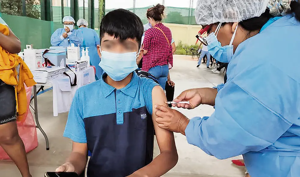 Todavía. Minsa no autoriza aún la vacunación de menores. Foto: difusión Todavía. Minsa no autoriza aún la vacunación de menores. Foto: difusión