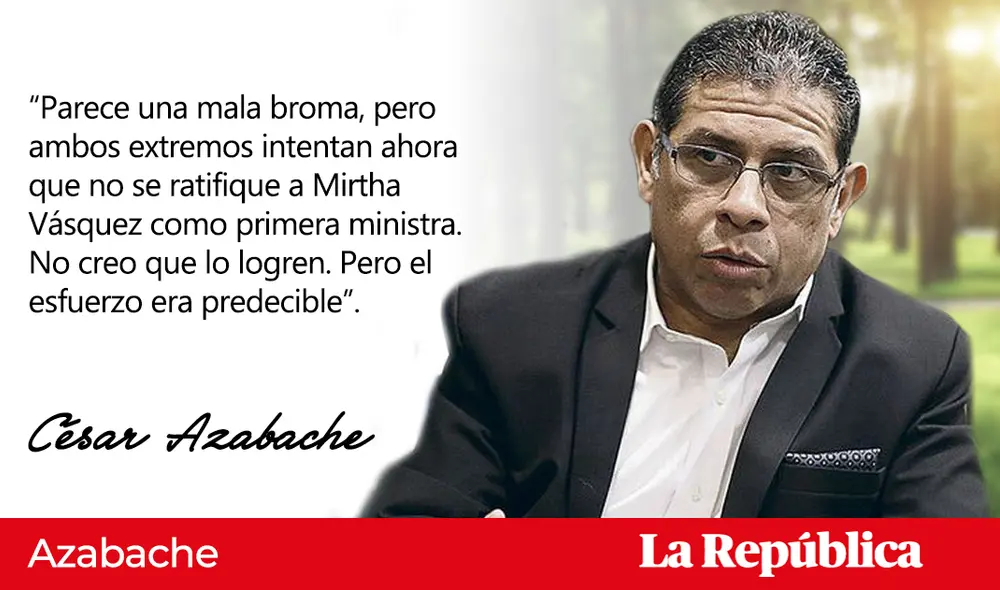 Enfático. El Dr. César Azabache aclara que las denuncias acerca de la segunda vuelta por parte de FP carecen de significado electoral. Foto: composición/La República Enfático. El Dr. César Azabache aclara que las denuncias acerca de la segunda vuelta por parte de FP carecen de significado electoral. Foto: composición/La República