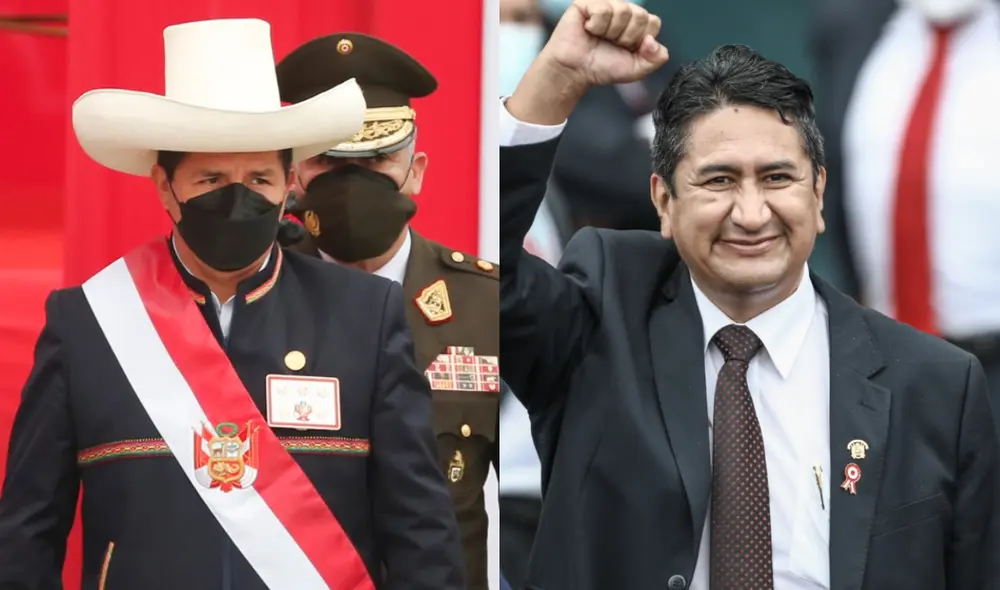 Tras los cambios en el gabinete que hizo Pedro Castillo, Vladimir Cerrón cuestionó el nombramiento de la nueva titular de la PCM. Foto: composición/La República