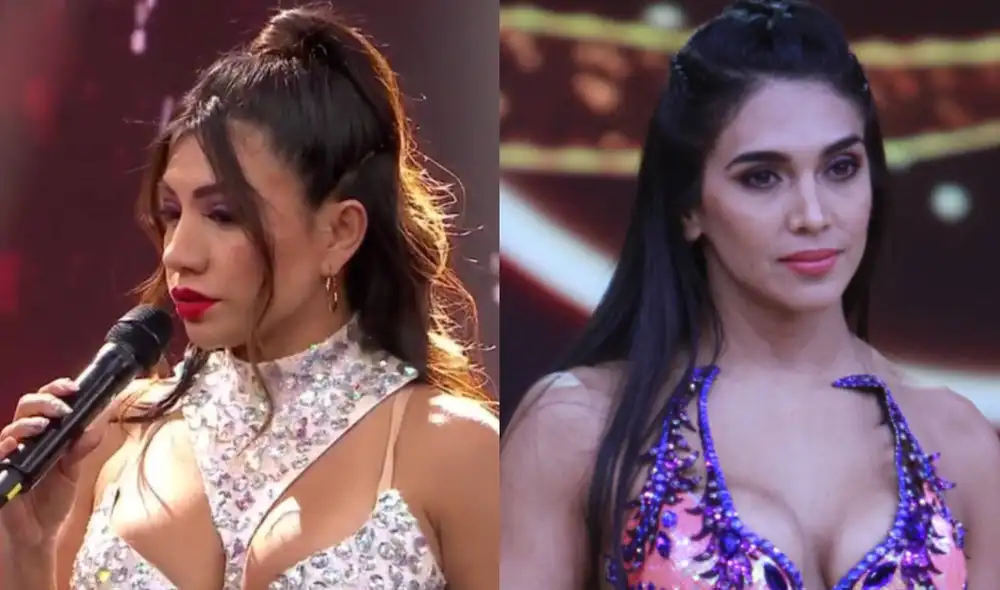 Vania Bludau preocupada por la situación de su amiga Diana Sánchez. Foto: composición/ captura de América TV/ La República