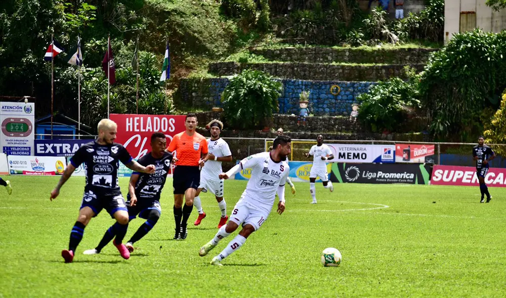 Grecia y Saprissa empatan 1-1. Foto: Deportivo Saprissa Grecia y Saprissa empatan 1-1. Foto: Deportivo Saprissa
