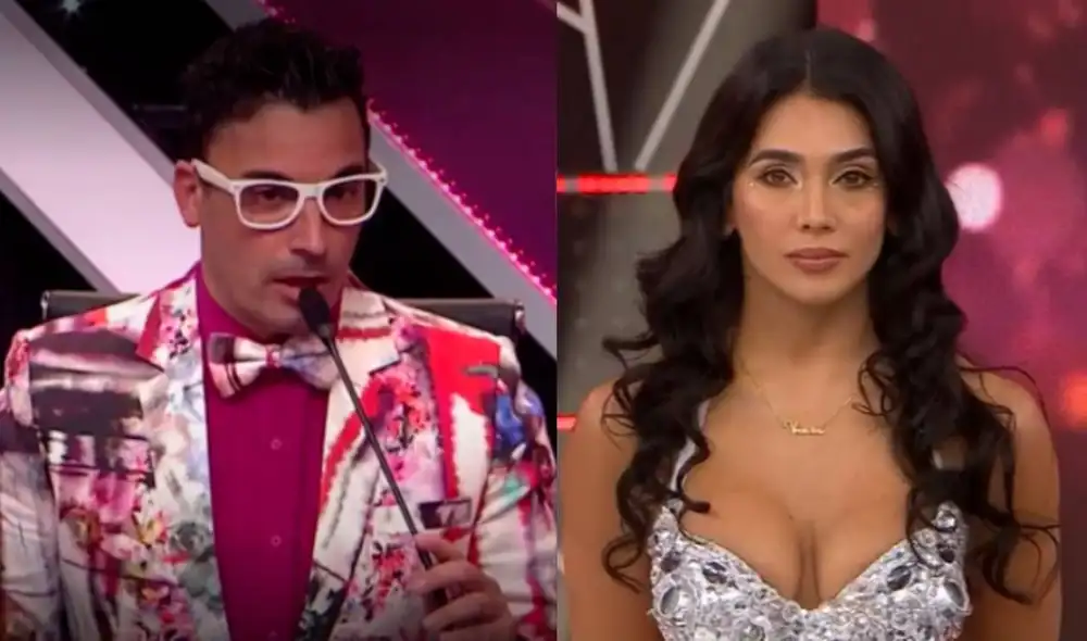 Vania Bludau recibió duras críticas de Santi Lesmes. Foto: captura de América TV