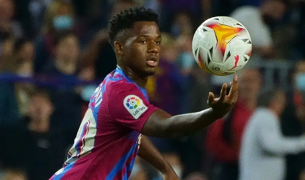 Ansu Fati regresó ante el Levante por la jornada 7 de LaLiga. Foto: LaLiga Ansu Fati regresó ante el Levante por la jornada 7 de LaLiga. Foto: LaLiga