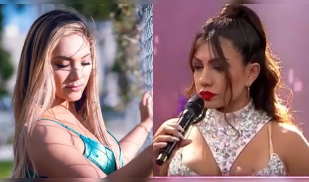 Isabel Acevedo lamenta el retiro de su amiga Diana Sánchez del certamen de baile. Foto: Isabel Acevedo/Instagram/captura América TV