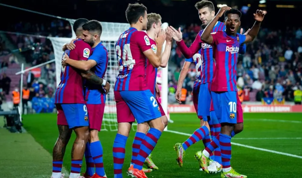 Barcelona suma 15 puntos en LaLiga Santander y se ubica en el séptimo puesto. Foto: @FCBarcelona_es Barcelona suma 15 puntos en LaLiga Santander y se ubica en el séptimo puesto. Foto: @FCBarcelona_es