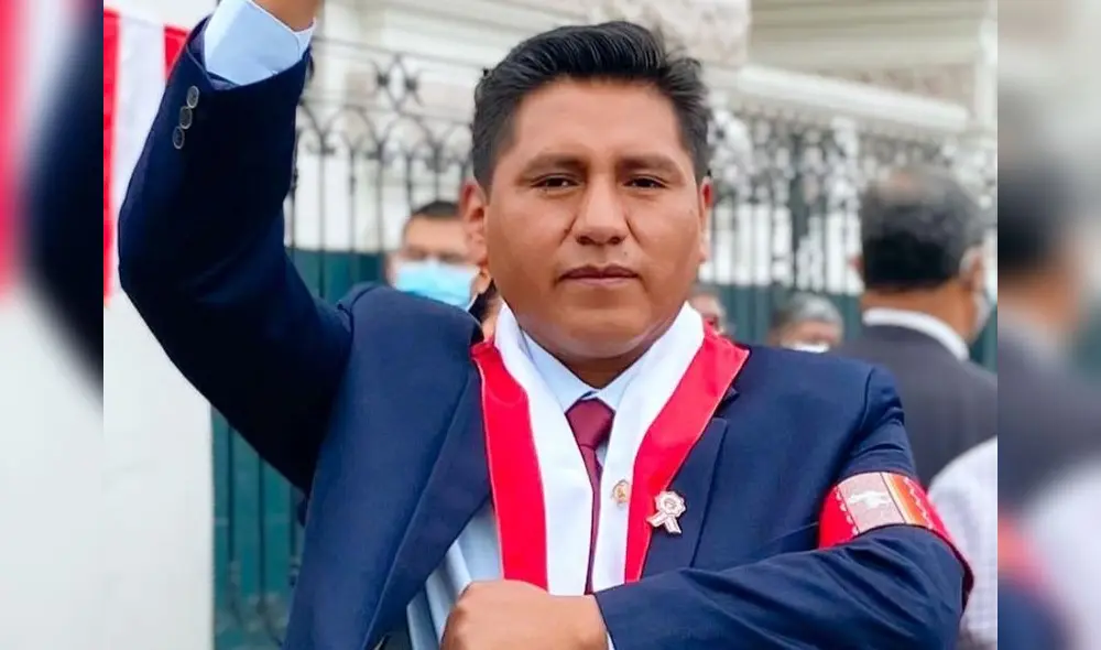 Legislador Wilson Quispe considera que hubo un apresuramiento de Mirtha Vásquez al programar la reunión con Perú Libre para el lunes 18. Foto: Facebook del congresista Wilson Quispe