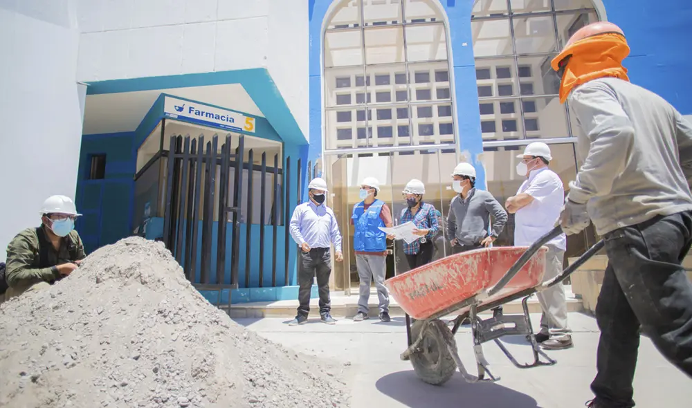 Obras debían ejecutarse en un plazo de 180 días. Foto: EsSalud Obras debían ejecutarse en un plazo de 180 días. Foto: EsSalud