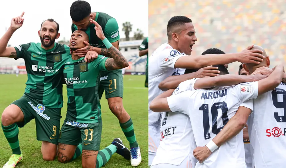 Alianza Lima y Sporting Cristal chocarán por la jornada 16 de la Fase 2. Foto: composición Liga 1