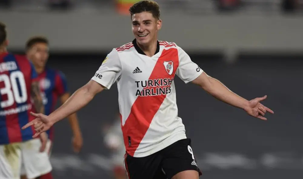 Julián Álvarez fue convocado a la selección argentina en la última fecha triple. Foto: Twitter @RiverPlate Julián Álvarez fue convocado a la selección argentina en la última fecha triple. Foto: Twitter @RiverPlate