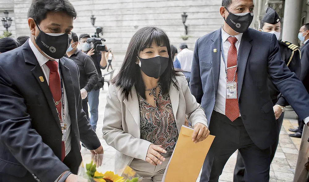 Ronda de diálogos. Mirtha Vásquez convocó a todas las bancadas a conversar. La primera cita fue con Perú Libre, pero esta fue rechazada. La PCM asegura continuar con la predisposición. Foto: Antonio Melgarejo/La República