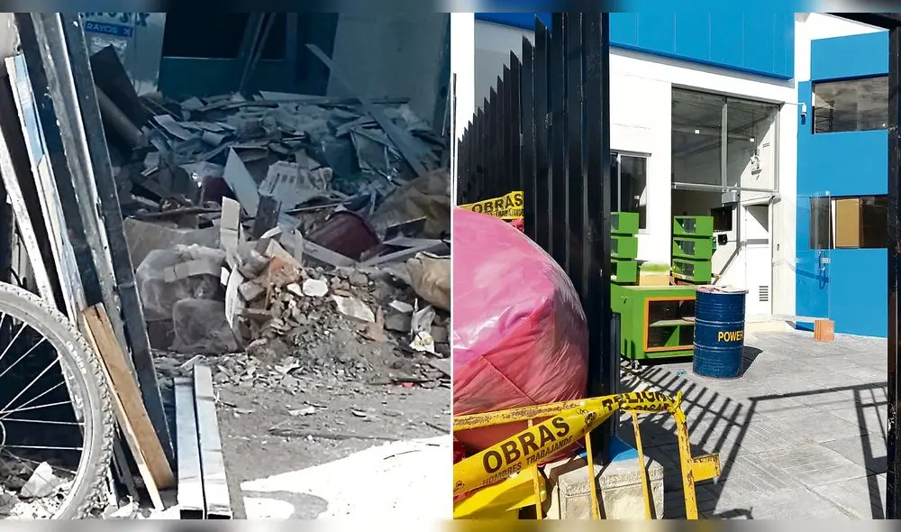 En abandono. Obras no se ejecutaron en más de dos años. En abandono. Obras no se ejecutaron en más de dos años.