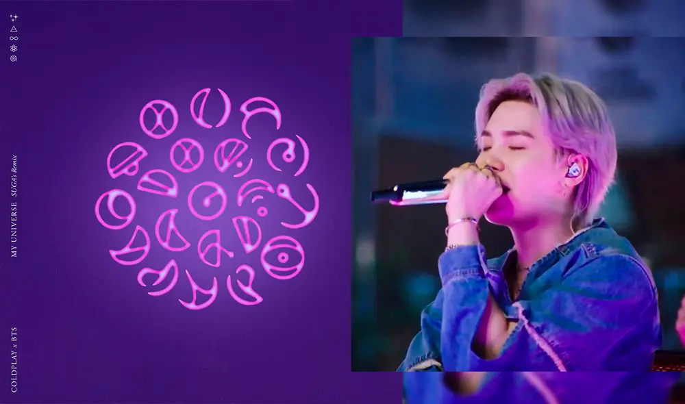 Suga de BTS: fans esperan el estreno de la nueva versión de "My universe". Foto: BIGHIT