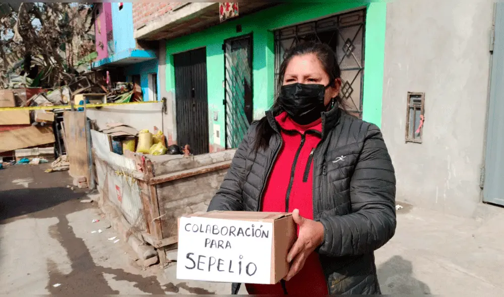 Familia pide apoyo para poder enterrar al menor. Foto: Deysi Portuguez / URPI - LR Familia pide apoyo para poder enterrar al menor. Foto: Deysi Portuguez / URPI - LR