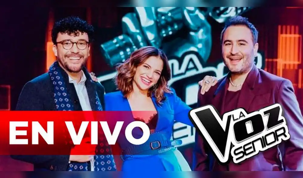 La voz senior Colombia. Foto: Composición LR La voz senior Colombia. Foto: Composición LR