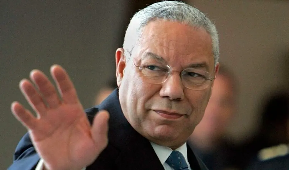 Powell fue el primer afroamericano en ocupar el cargo de secretario de Estado de EE. UU. (2001-2005) y el de jefe del Estado Mayor Conjunto (1989-1993). Foto: AFP Powell fue el primer afroamericano en ocupar el cargo de secretario de Estado de EE. UU. (2001-2005) y el de jefe del Estado Mayor Conjunto (1989-1993). Foto: AFP