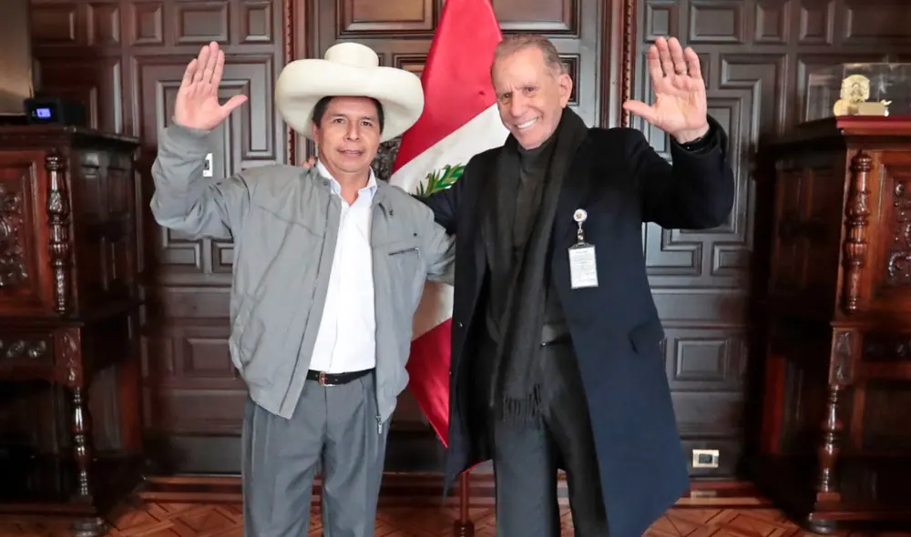 Ricardo Belmont se unirá al Gobierno de Pedro Castillo. Foto: captura de Twitter