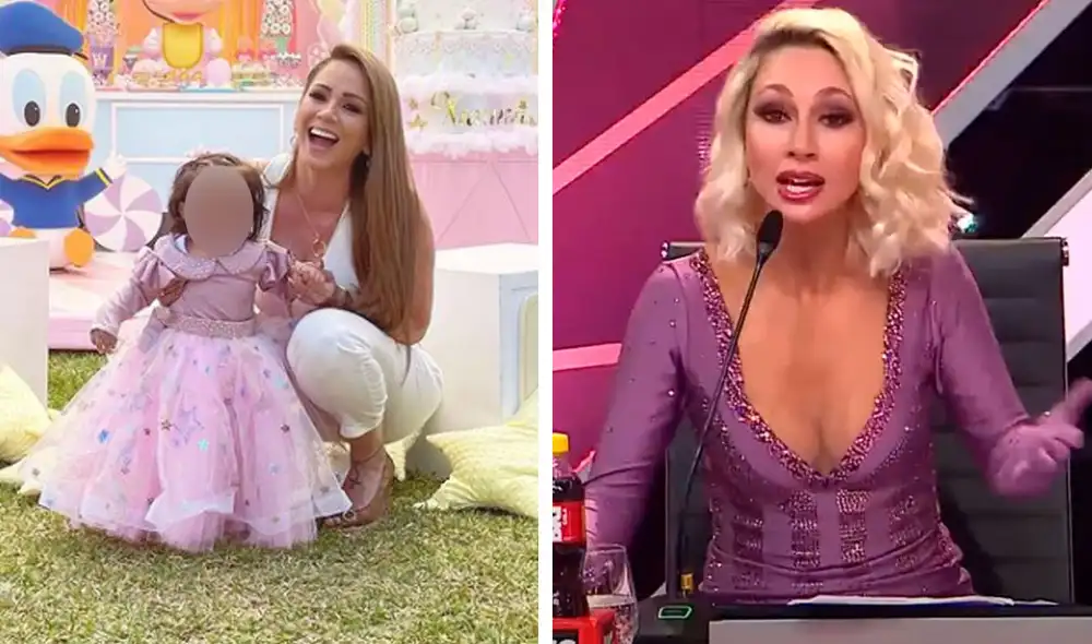 Belén Estevez estuvo como conductora invitada en América hoy. Foto: Instagram/captura América TV