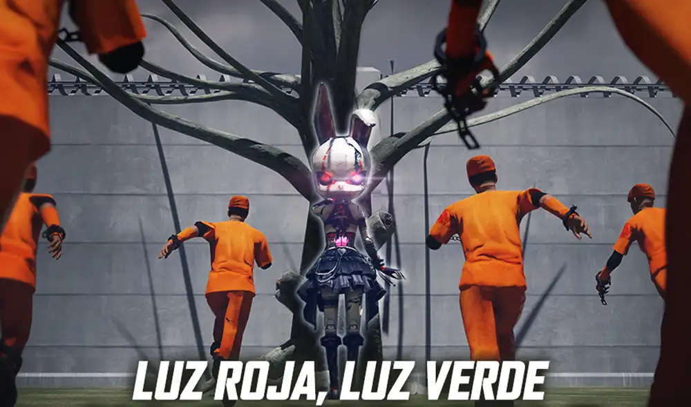 Roblox también tiene un juego inspirado en Squid game. Foto: Garena