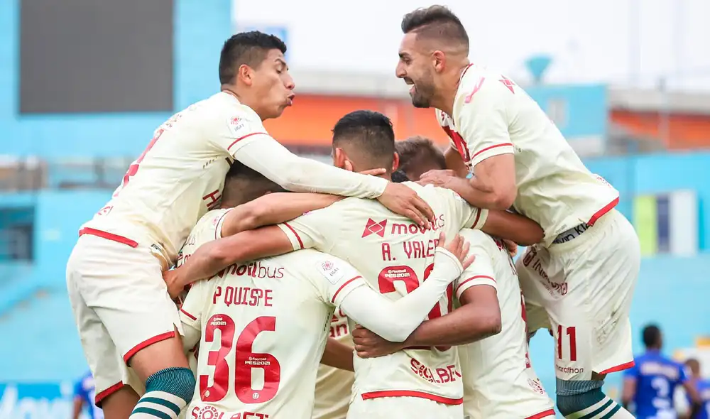 Universitario ganó y se posiciona tercero en la tabla del acumulado. Foto: @LigaFutProf/Twitter Universitario ganó y se posiciona tercero en la tabla del acumulado. Foto: @LigaFutProf/Twitter