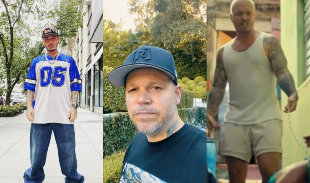 J Balvin, René Pérez y el misógino videoclip de "Perra". Foto: composición/Instagram de los artistas y redes sociales