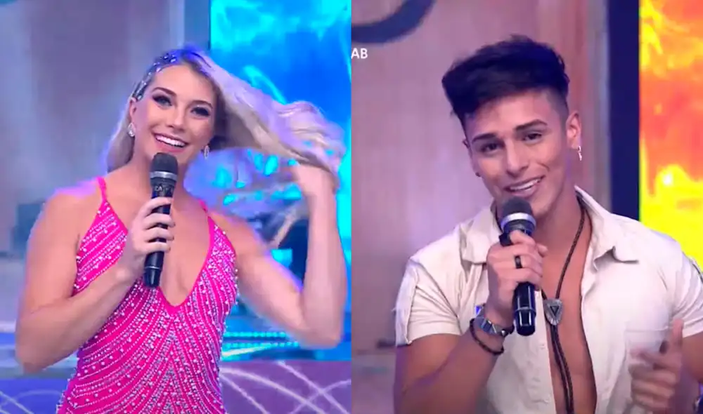 Azul Granton y Matías Ochoa se unen a Esto es guerra. Foto: composición/captura de América TV