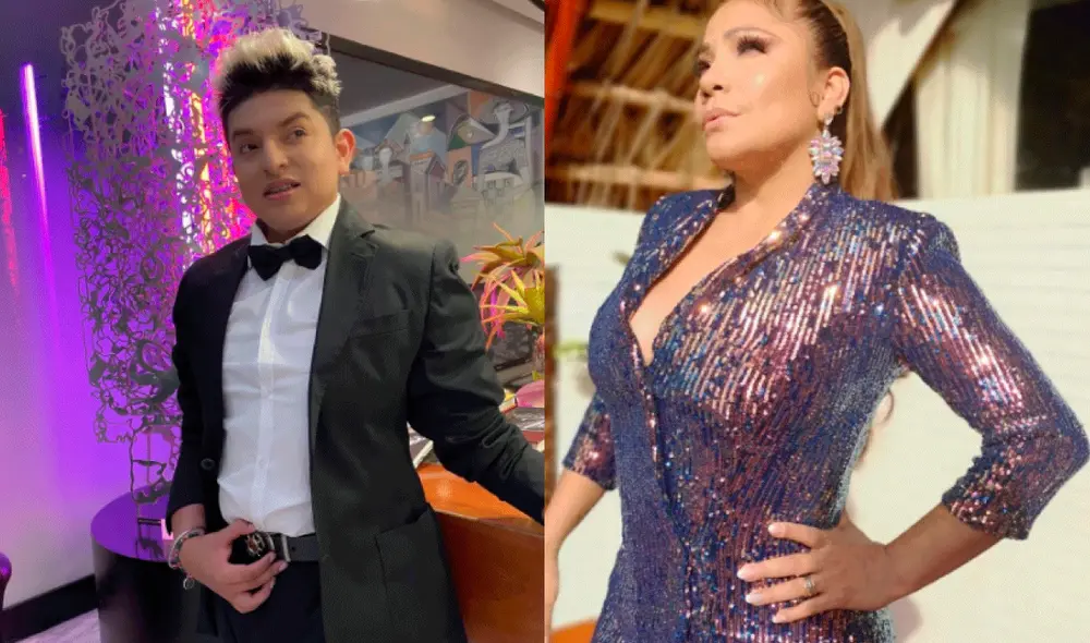 El cantante de cumbia Bryan Arámbulo espera que este concierto sea el inicio de muchos proyectos junto a 'La faraona'. Foto: Bryan Arámbulo/Marisol/Instagram.