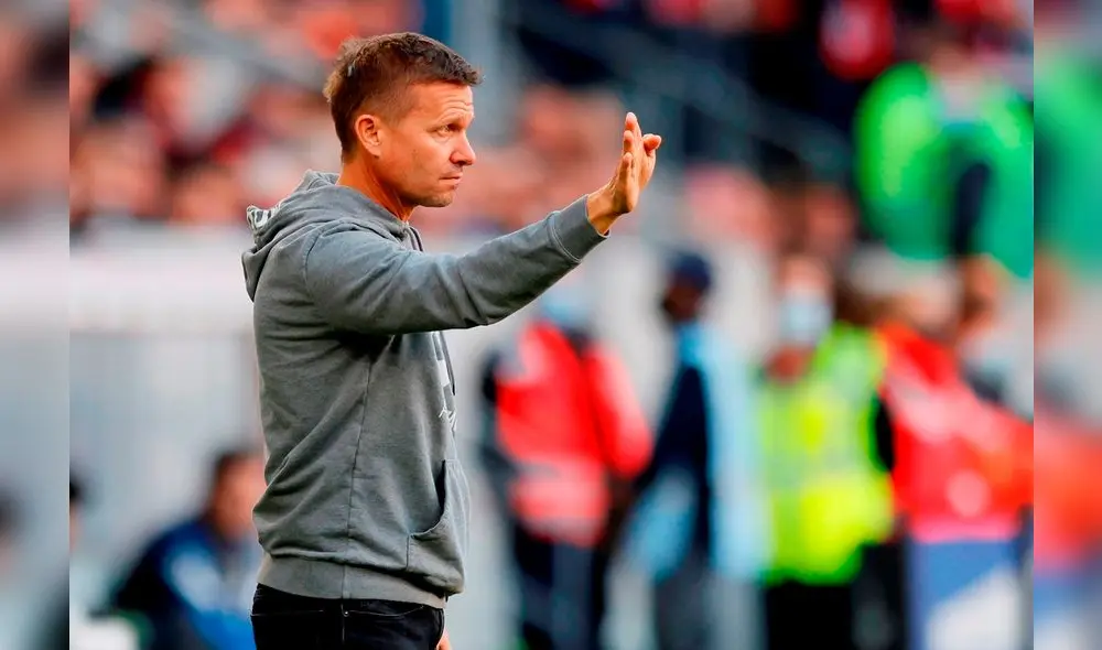 Jesse Marsch llegó al RB Leipzig tras la salida de Julian Nagelsmann. Foto: EFE Jesse Marsch llegó al RB Leipzig tras la salida de Julian Nagelsmann. Foto: EFE