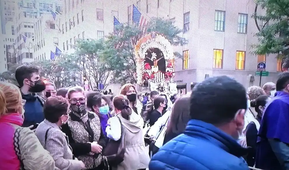 En Perú, el Señor de los Milagros no ha salido por dos años consecutivos. Foto: Andina En Perú, el Señor de los Milagros no ha salido por dos años consecutivos. Foto: Andina