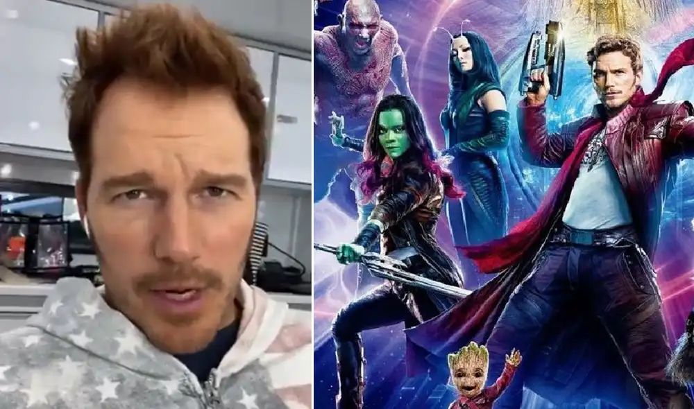 Guardianes de la galaxia 3 se lanzará en 2023. Foto: Marvel / Twitter Chris Pratt Guardianes de la galaxia 3 se lanzará en 2023. Foto: Marvel / Twitter Chris Pratt