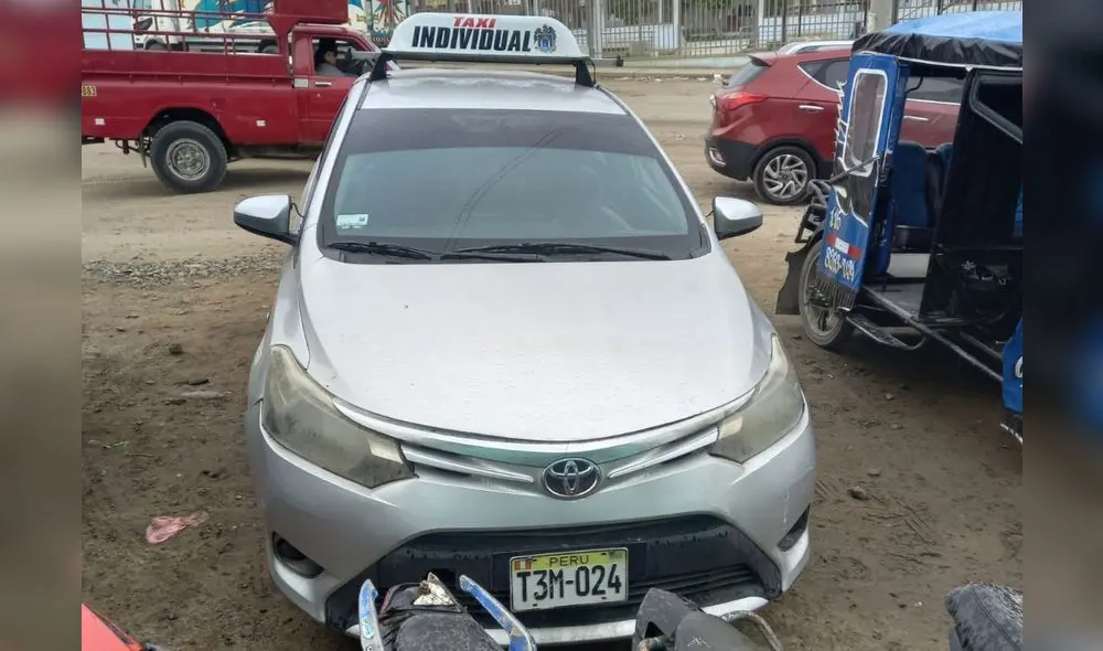 Automóvil estaba escondido en un car wash del sector Manuel Arévalo. Foto: PNP