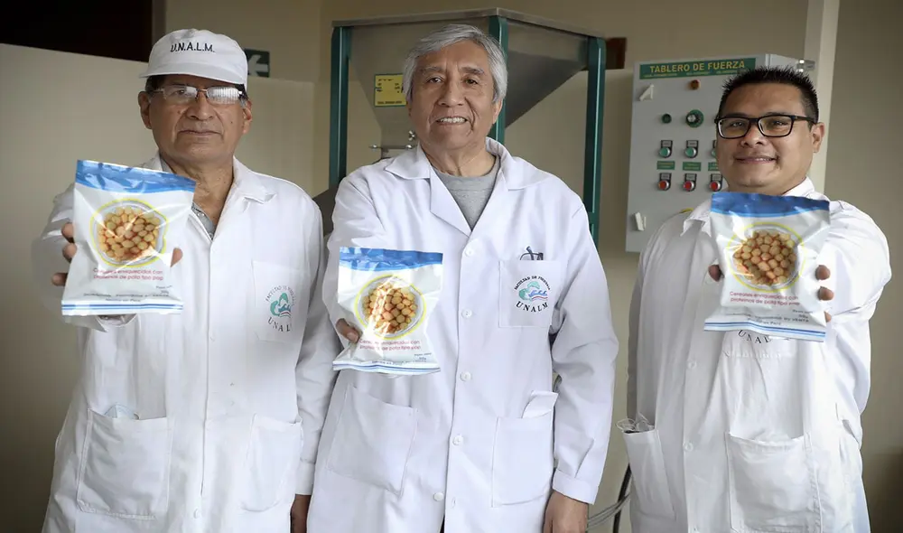 Investigadores recibieron el financiamiento de Concytec. Foto: Andina Investigadores recibieron el financiamiento de Concytec. Foto: Andina