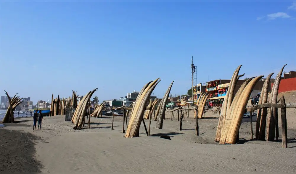 Destacan el valor patrimonial de caballito de totora en pescadores y familias. Foto: Chiclayo Que Rico/Facebook