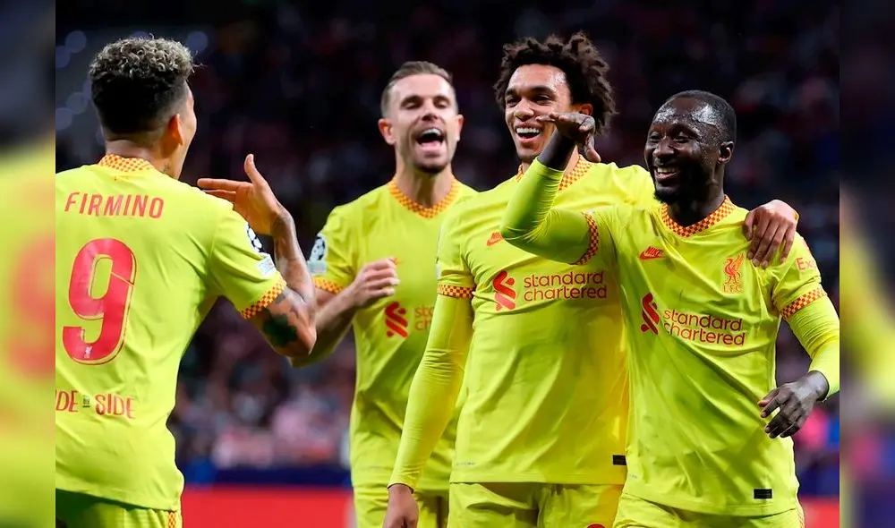 Liverpool acumula nueve puntos en el grupo B y es líder invicto. Foto: EFE Liverpool acumula nueve puntos en el grupo B y es líder invicto. Foto: EFE