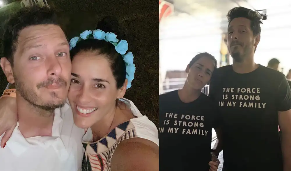 La feliz pareja conformada por Cristian Rivero y Gianella Neyra serán parte del reality de canto de La voz Kids. Foto: Composición / Instagram