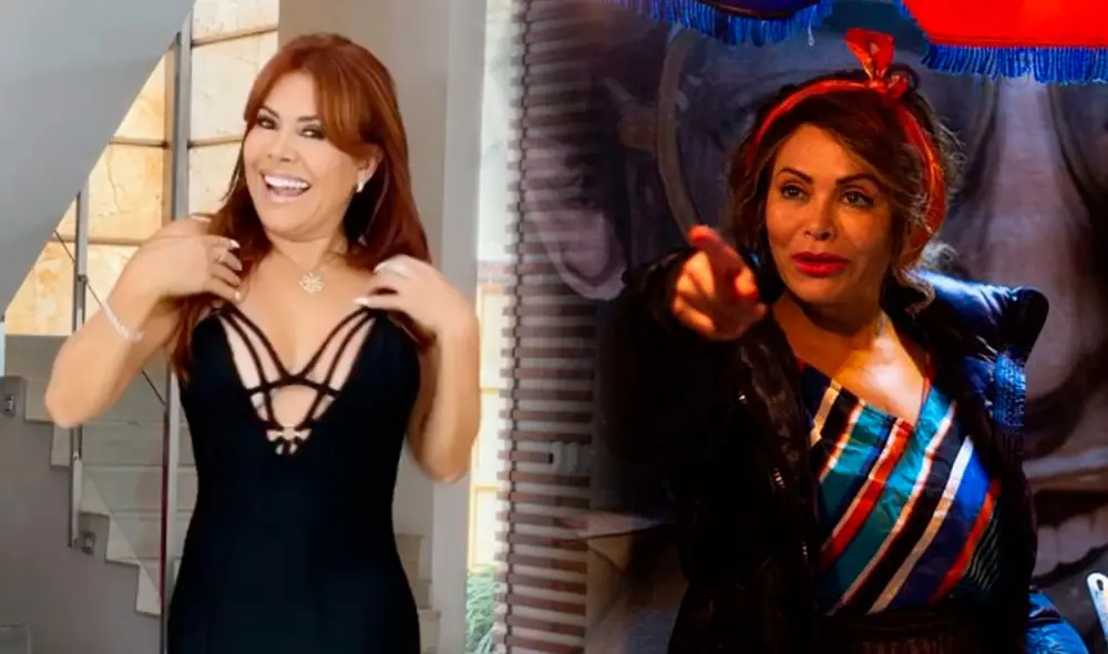 Magaly Medina expresó su emoción con las cifras del rating de su programa del último lunes. Foto: composición/LR/Llauca/Instagram