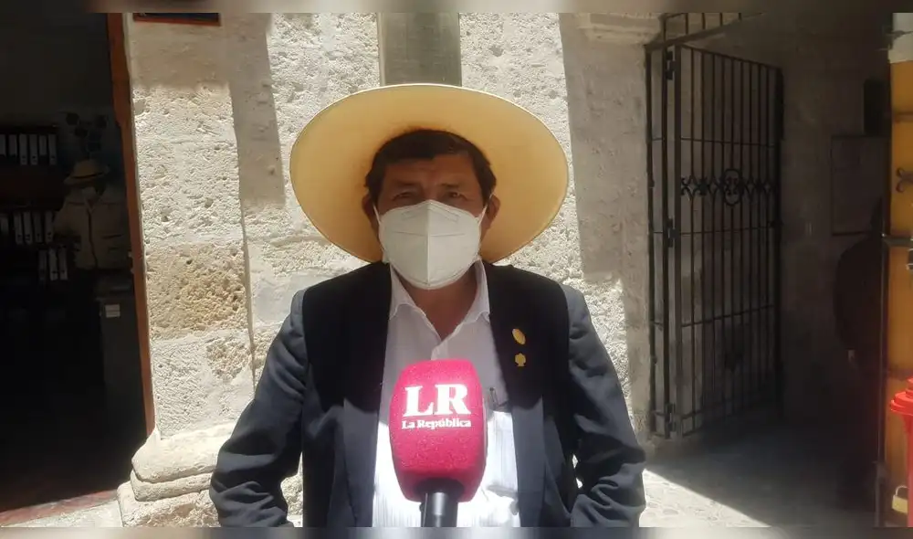 Alcalde de Lluta alertó caso y solicitó apoyo al GRA. Foto: Alexis Choque/ URPI