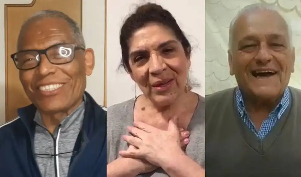 Óscar Centeno, Lourdes Carhuas y Luis Ángel Reddel agradecen a sus fans tras fin de La voz senior. Foto: composición/ Instagram Óscar Centeno, Lourdes Carhuas y Luis Ángel Reddel agradecen a sus fans tras fin de La voz senior. Foto: composición/ Instagram