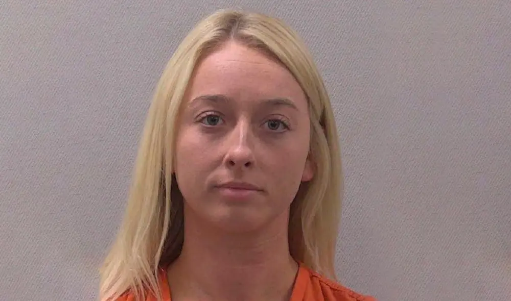 La propia joven se entregó a las autoridades. Foto: Departamento de Policía del condado de Lexington La propia joven se entregó a las autoridades. Foto: Departamento de Policía del condado de Lexington