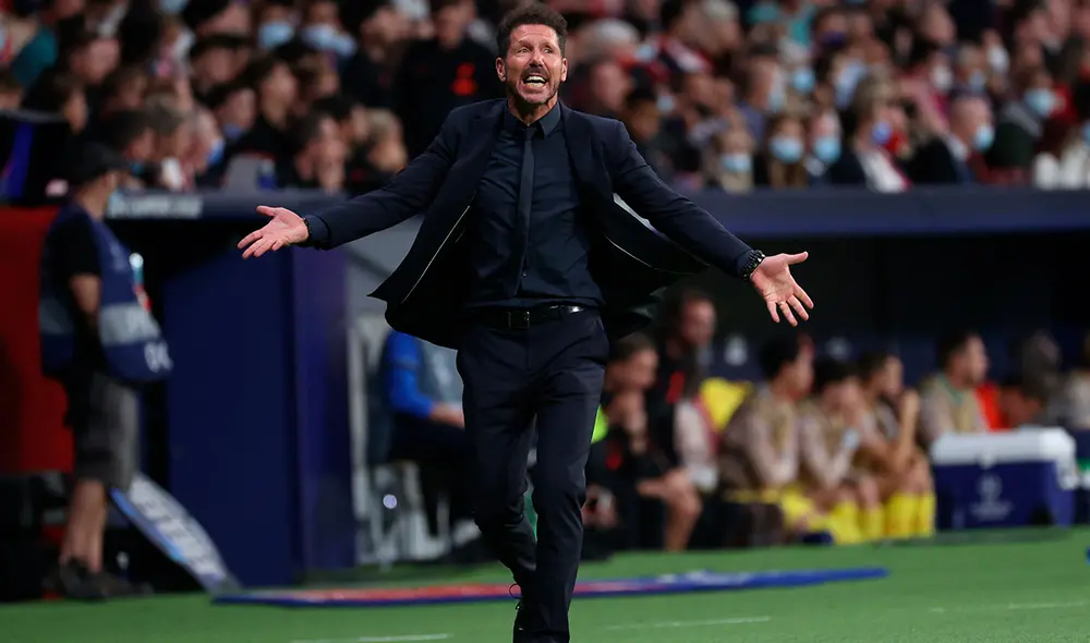 Simeone dirige al Atlético de Madrid desde la temporada 2011/2012. Foto: EFE